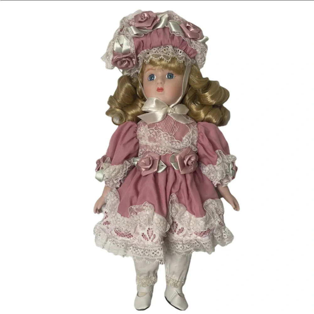 Vintage Porcelain Doll Lace Helene Luxury Lace Victorian Edwardian Renaissance